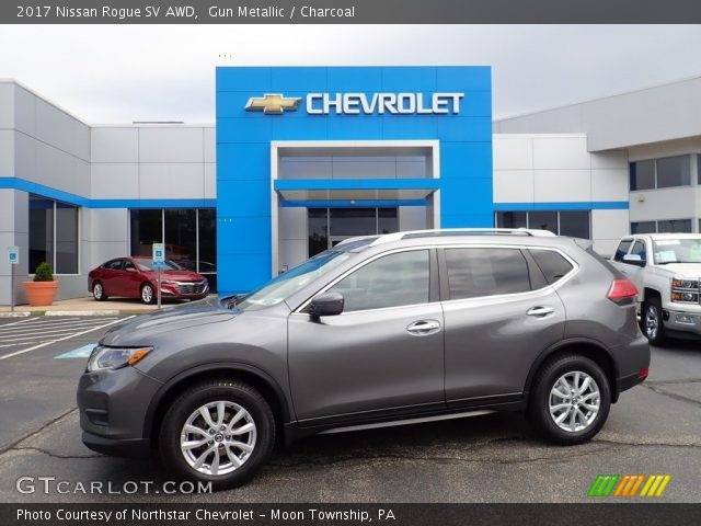 2017 Nissan Rogue SV AWD in Gun Metallic
