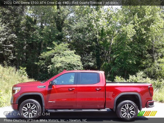 2020 GMC Sierra 1500 AT4 Crew Cab 4WD in Red Quartz Tintcoat