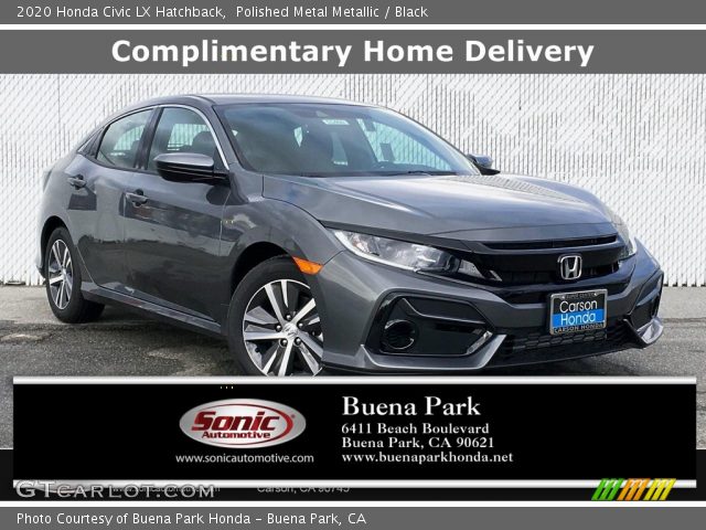 2020 Honda Civic LX Hatchback in Polished Metal Metallic