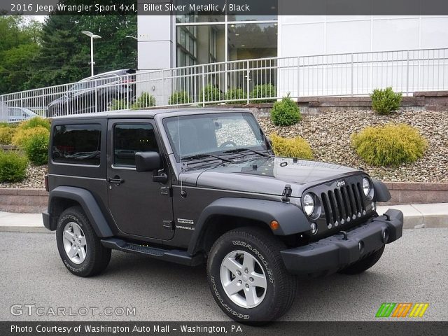 2016 Jeep Wrangler Sport 4x4 in Billet Silver Metallic