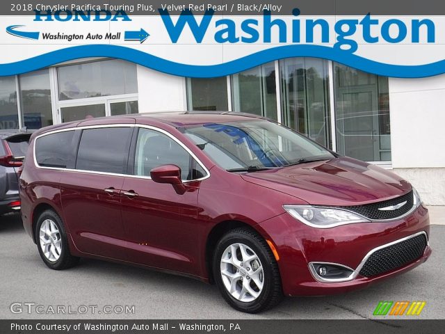 2018 Chrysler Pacifica Touring Plus in Velvet Red Pearl