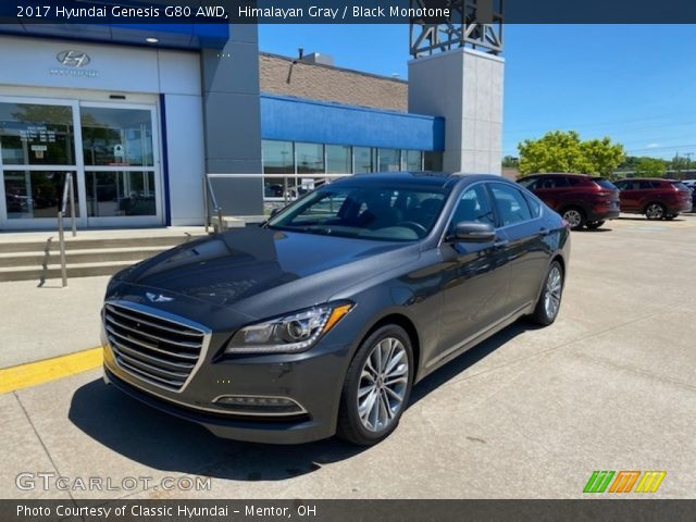 2017 Hyundai Genesis G80 AWD in Himalayan Gray