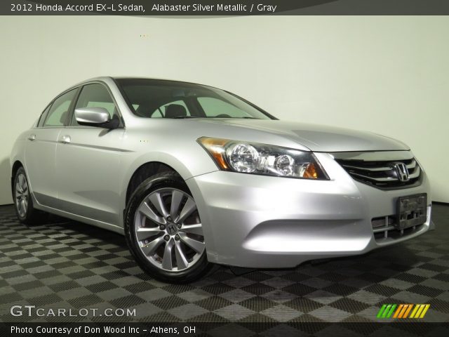 2012 Honda Accord EX-L Sedan in Alabaster Silver Metallic