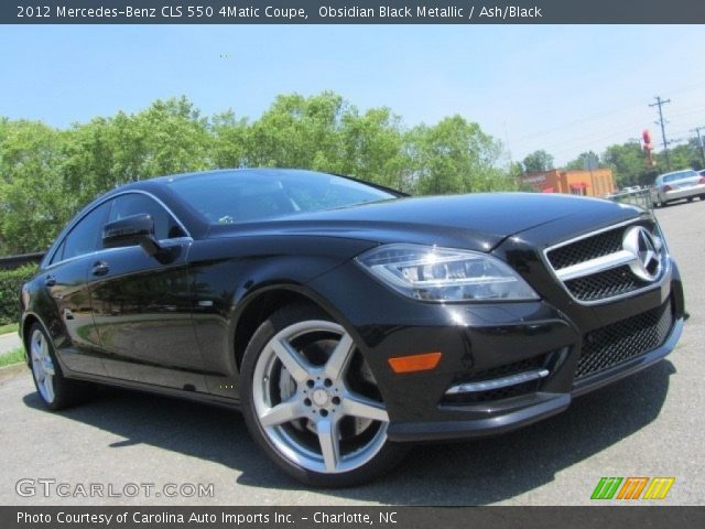 2012 Mercedes-Benz CLS 550 4Matic Coupe in Obsidian Black Metallic