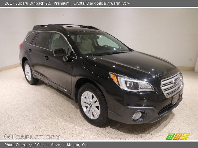 2017 Subaru Outback 2.5i Premium in Crystal Black Silica