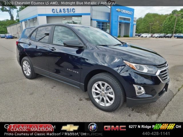 2020 Chevrolet Equinox LS AWD in Midnight Blue Metallic