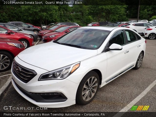 2016 Hyundai Sonata Sport in Quartz White Pearl