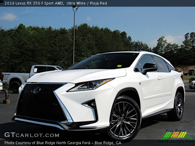 2019 Lexus RX 350 F Sport AWD in Ultra White