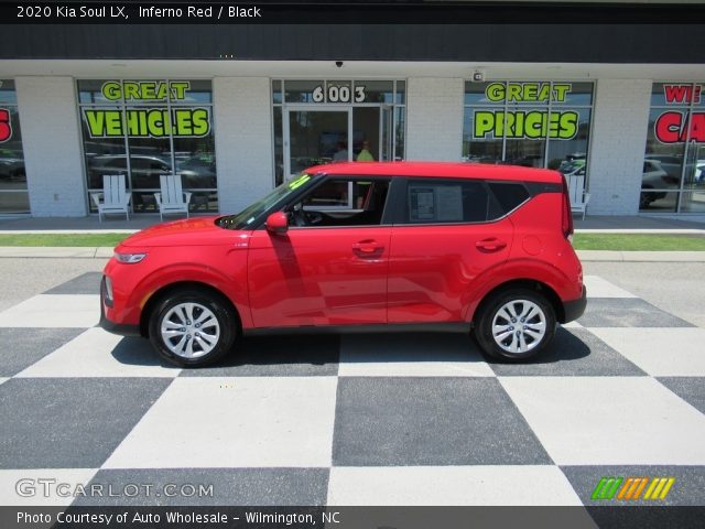 2020 Kia Soul LX in Inferno Red