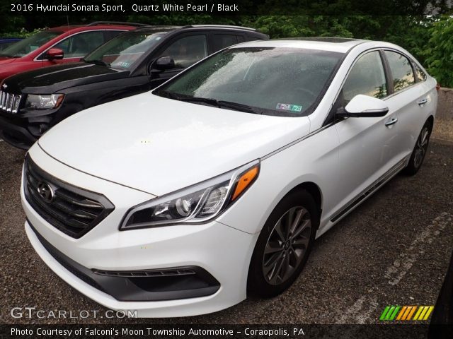 2016 Hyundai Sonata Sport in Quartz White Pearl