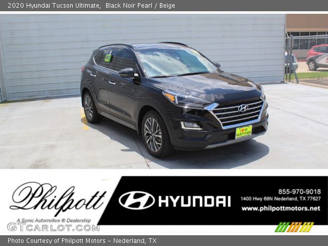 2020 Hyundai Tucson Ultimate in Black Noir Pearl