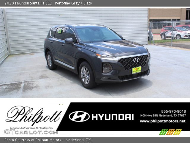2020 Hyundai Santa Fe SEL in Portofino Gray
