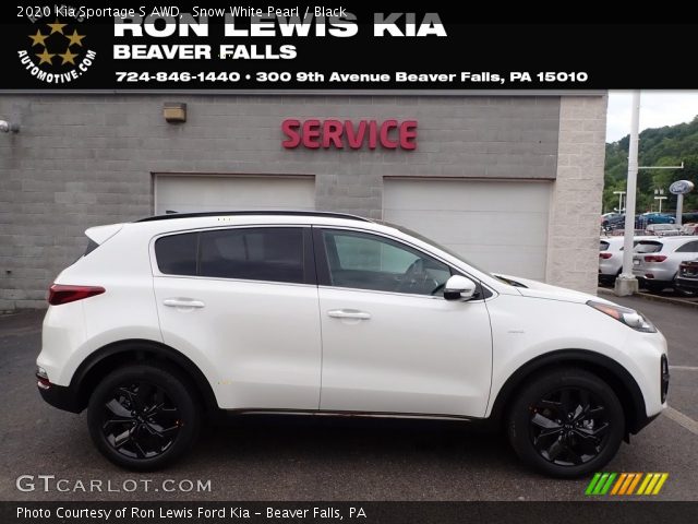 2020 Kia Sportage S AWD in Snow White Pearl