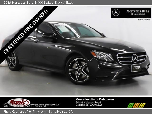 2019 Mercedes-Benz E 300 Sedan in Black