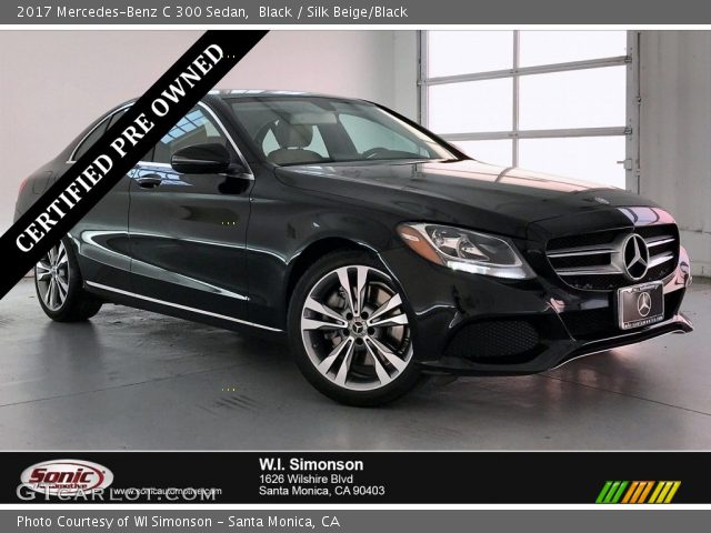 2017 Mercedes-Benz C 300 Sedan in Black