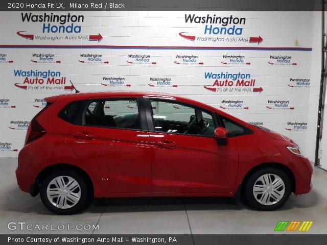 2020 Honda Fit LX in Milano Red
