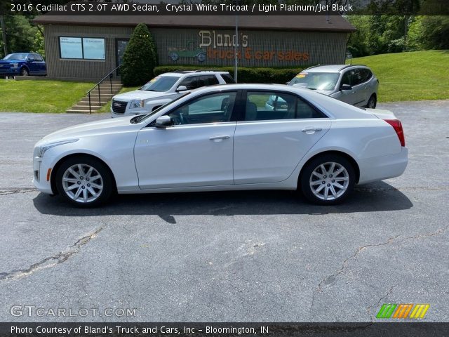 2016 Cadillac CTS 2.0T AWD Sedan in Crystal White Tricoat