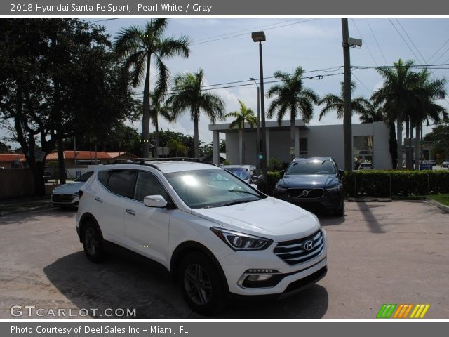 2018 Hyundai Santa Fe Sport  in Pearl White