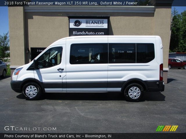 2018 Ford Transit Passenger Wagon XLT 350 MR Long in Oxford White