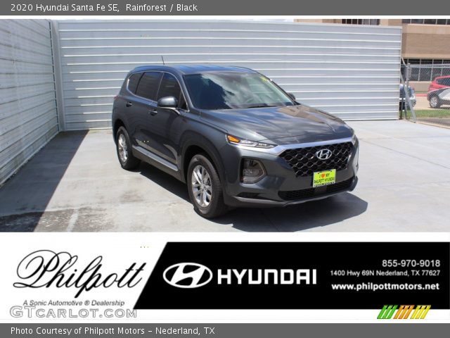 2020 Hyundai Santa Fe SE in Rainforest