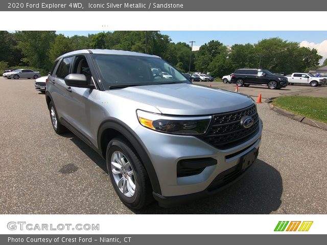 2020 Ford Explorer 4WD in Iconic Silver Metallic