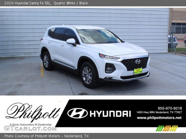 2020 Hyundai Santa Fe SEL in Quartz White
