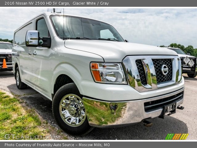 2016 Nissan NV 2500 HD SV Cargo in Glacier White
