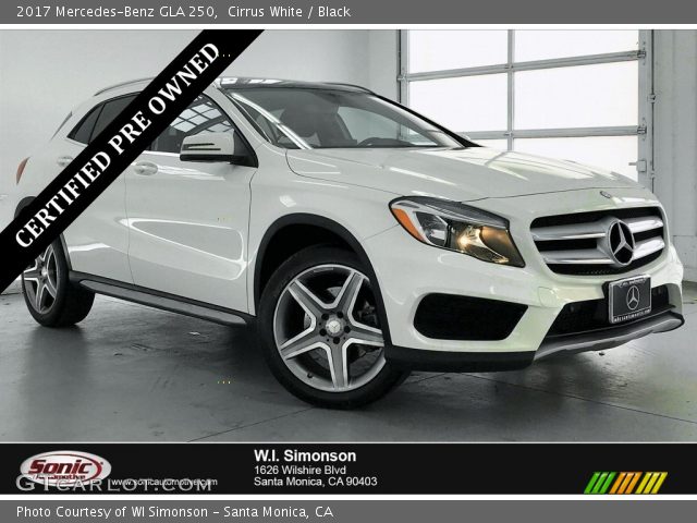 2017 Mercedes-Benz GLA 250 in Cirrus White