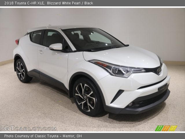 2018 Toyota C-HR XLE in Blizzard White Pearl