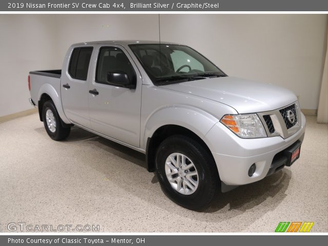 2019 Nissan Frontier SV Crew Cab 4x4 in Brilliant Silver
