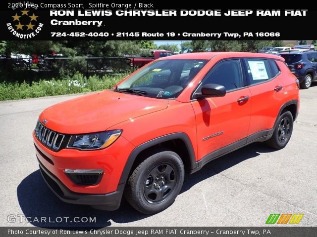 2020 Jeep Compass Sport in Spitfire Orange