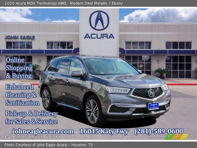 2020 Acura MDX Technology AWD in Modern Steel Metallic