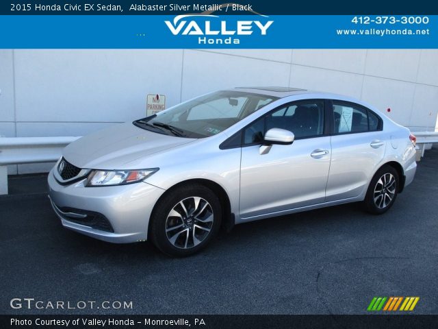 2015 Honda Civic EX Sedan in Alabaster Silver Metallic