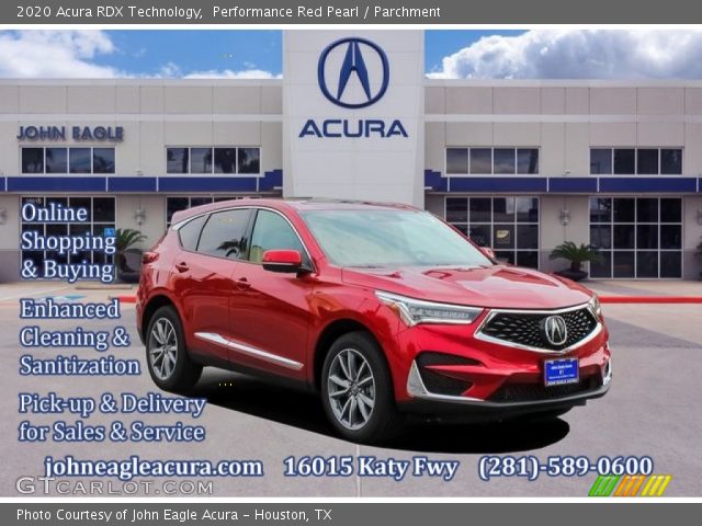 2020 Acura RDX Technology in Performance Red Pearl
