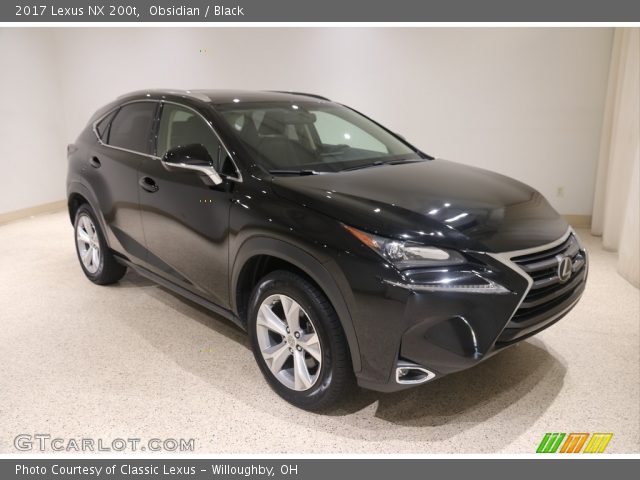 2017 Lexus NX 200t in Obsidian