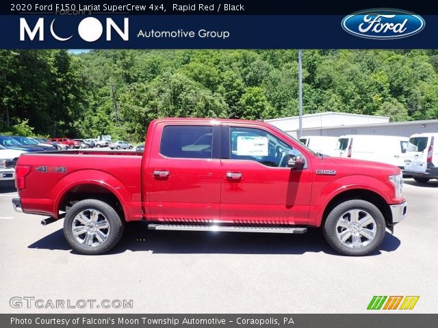2020 Ford F150 Lariat SuperCrew 4x4 in Rapid Red