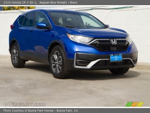 2020 Honda CR-V EX-L in Aegean Blue Metallic