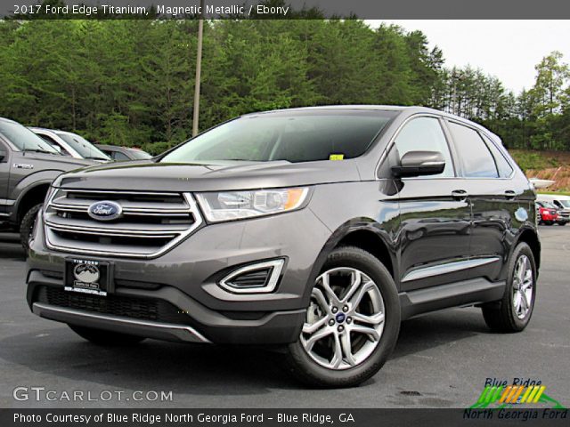 2017 Ford Edge Titanium in Magnetic Metallic