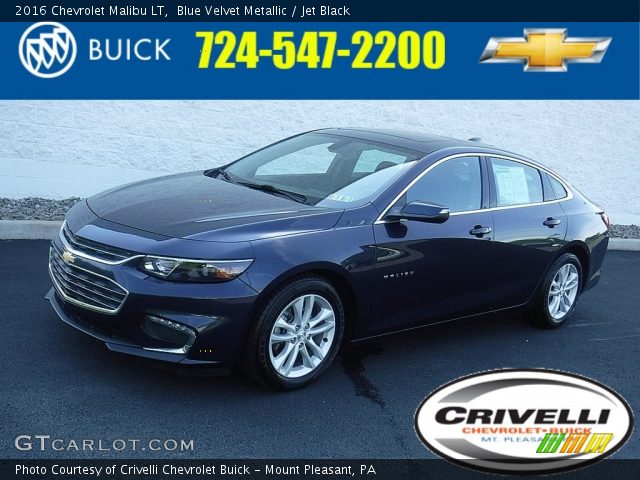 2016 Chevrolet Malibu LT in Blue Velvet Metallic