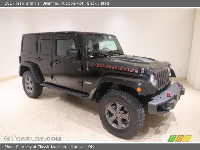 2017 Jeep Wrangler Unlimited Rubicon 4x4 in Black