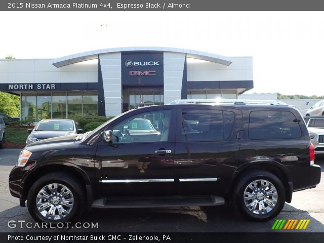 2015 Nissan Armada Platinum 4x4 in Espresso Black