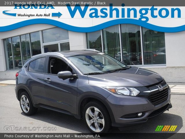 2017 Honda HR-V EX-L AWD in Modern Steel Metallic