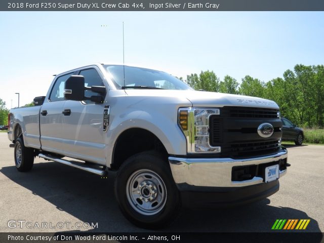 2018 Ford F250 Super Duty XL Crew Cab 4x4 in Ingot Silver