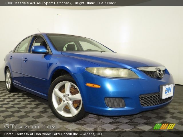 2008 Mazda MAZDA6 i Sport Hatchback in Bright Island Blue