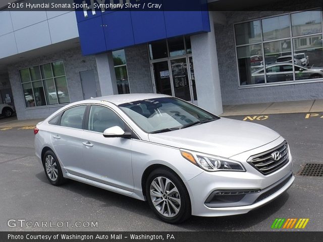 2016 Hyundai Sonata Sport in Symphony Silver