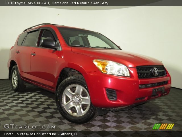 2010 Toyota RAV4 I4 4WD in Barcelona Red Metallic