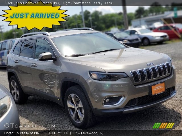 2020 Jeep Cherokee Limited 4x4 in Light Brownstone Pearl
