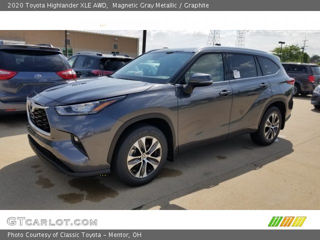 2020 Toyota Highlander XLE AWD in Magnetic Gray Metallic