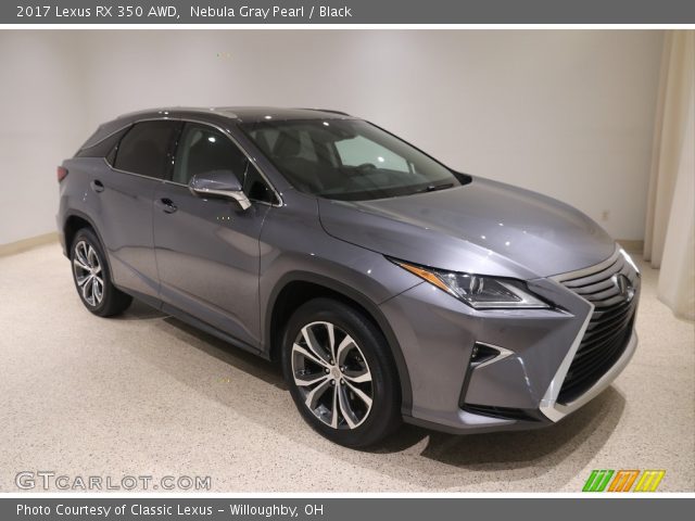 2017 Lexus RX 350 AWD in Nebula Gray Pearl