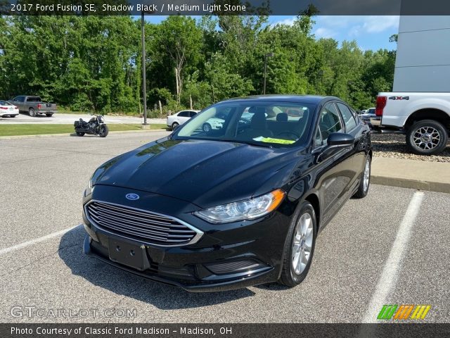 2017 Ford Fusion SE in Shadow Black